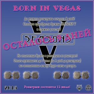 Born in Vegas -Seasons V